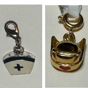 Nurse Hat Charms (Lot of 2)
